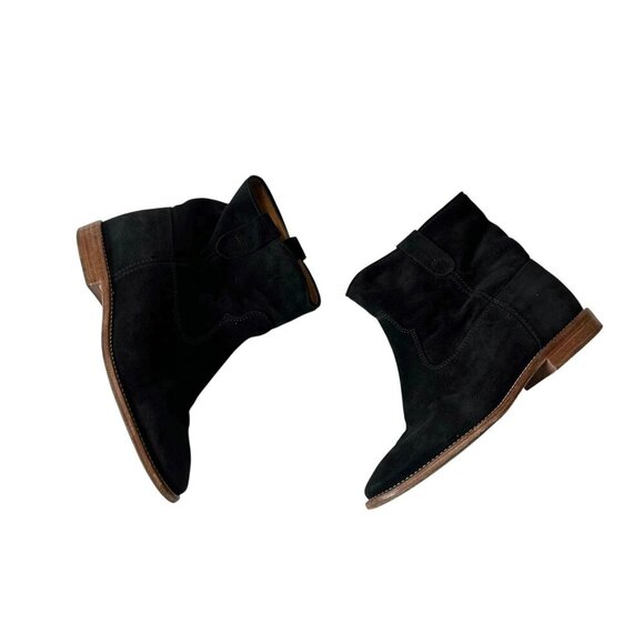 Isabelle Marant Etoile Suede Crisi boots. Size 38 EU, Black - Picture 10 of 11